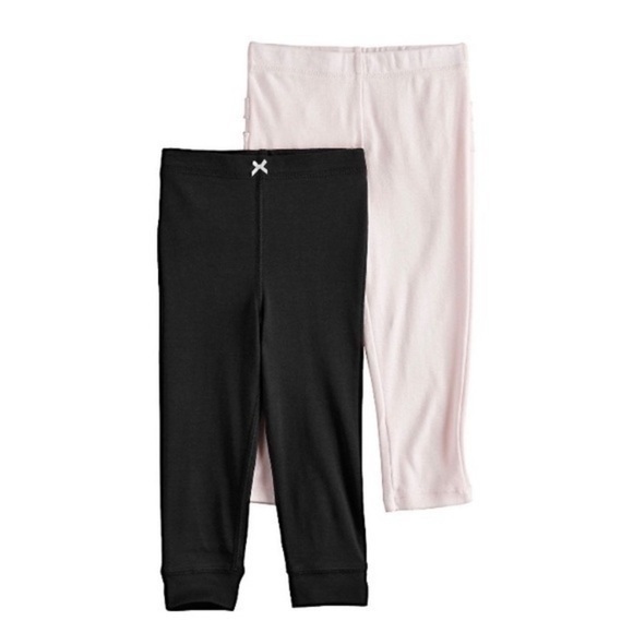 NWT. CARTER’S 2 Pack Girl Leggings - Picture 1 of 6